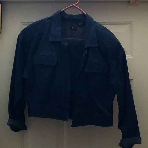 Liz Claiborne Denim Jacket and Skirt Set - Picture 3 of 5